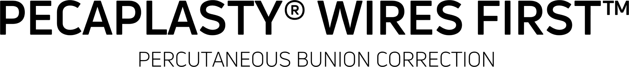Pecaplasty Wires First - black